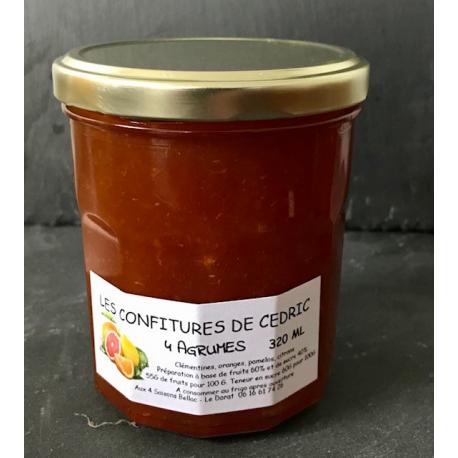 CONFITURE 4 AGRUMES 