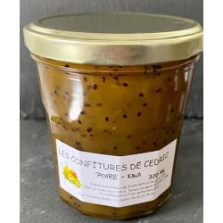 CONFITURE de POIRES KIWIS