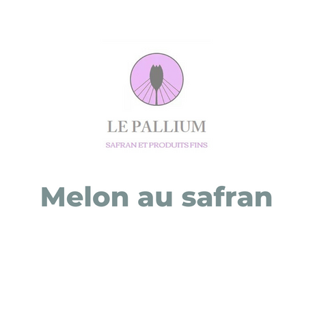 Melon au safran