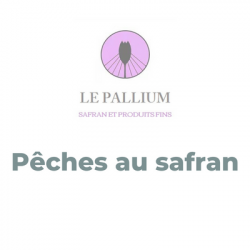 Pêches au safran