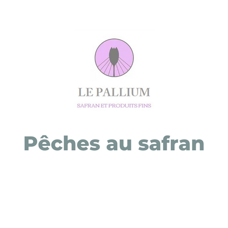 Pêches au safran