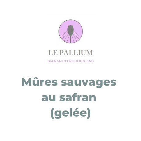 Mûres sauvages au safran (gelée)