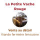 Viande fermière limousine au détail