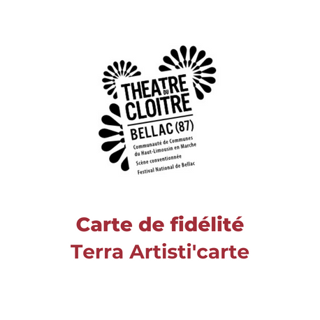 Carte de fidélité Terra Artisti'carte