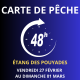 Carte de pêche 48h FEVRIER  – Lac des Pouyades